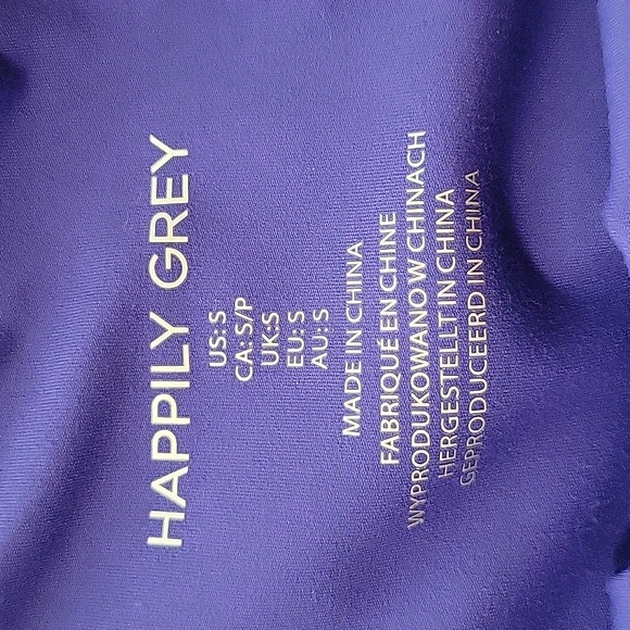 Happily Grey boot cut pants, size s - Picture 2 of 3